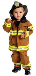 Fireman Costume For Toddler