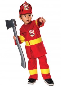 Fireman Toddler Costume