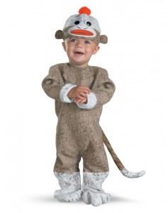 Baby Sock Monkey Costume