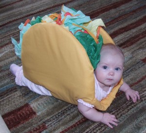 Baby Taco Costume