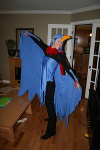 Blue Bird Costume