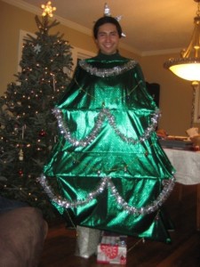 Christmas Tree Costume Homemade