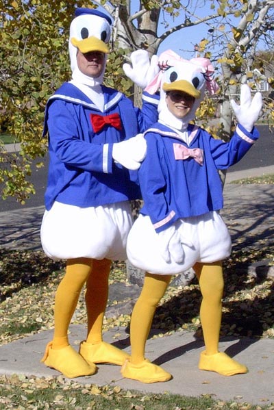 Donald and Daisy Duck Costumes.