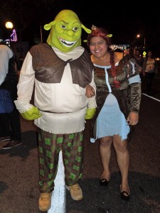 Fiona and Shrek Costumes