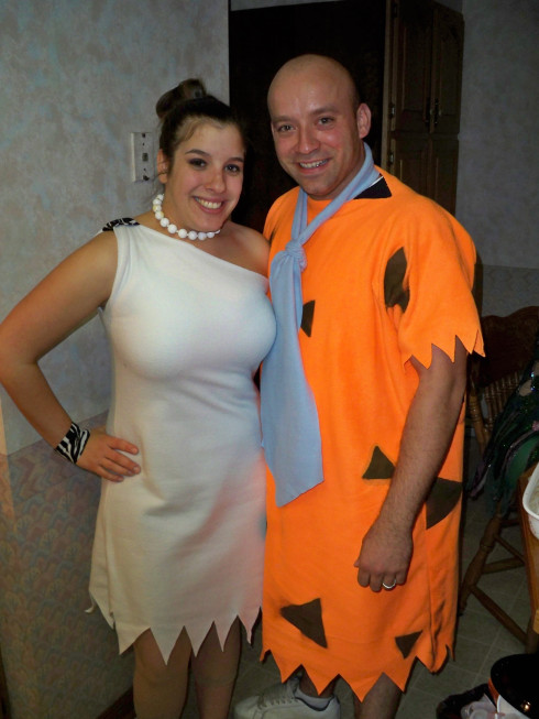 Fred and Wilma Flintstone Costumes.