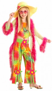 Girls Hippie Costume