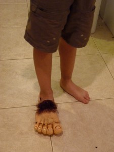 Hobbit Feet Costume