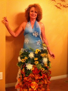 Homemade Mother Nature Costume