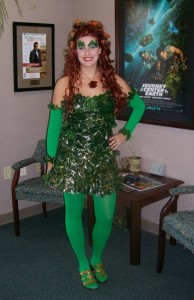 Homemade Poison Ivy Costume