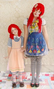 Homemade Rag Doll Costume