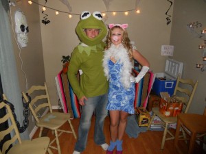 Kermit and Miss Piggy Costume