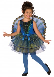 Kids Peacock Costume