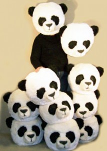 Panda Bear Head Costume