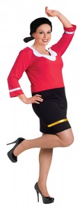 Plus Size Olive Oyl Costume