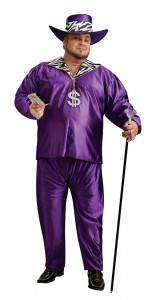 Plus Size Pimp Costumes