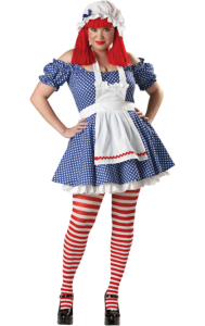 Plus Size Rag Doll Costume