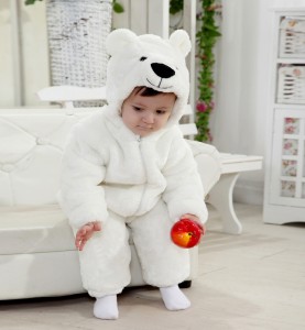 Polar Bear Baby Costume