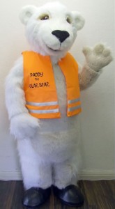 Polar Bear Mascot Costume