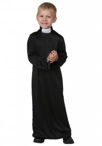 Priest Little Boy Costume