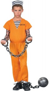 Prisoner Costume Kids