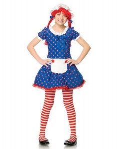 Rag Doll Costume for Girls