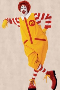 Ronald Mcdonald Costume