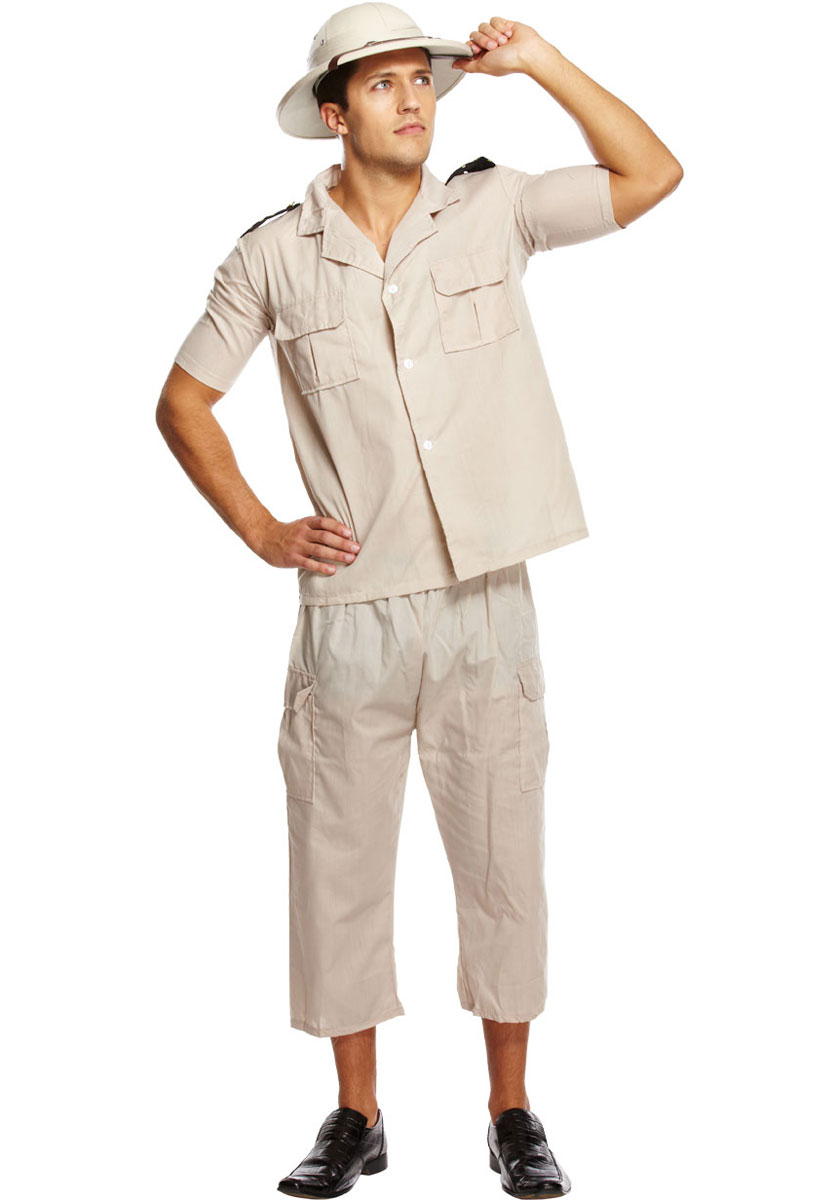 safari dress for men