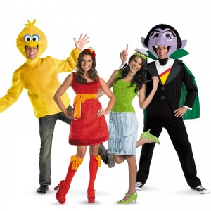 Sesame Street Characters Costumes