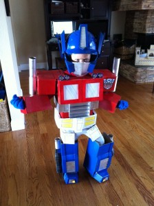 Toddler Optimus Prime Costume