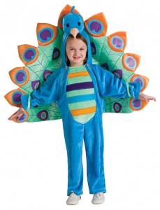 Toddler Peacock Costume