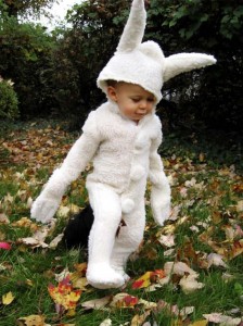 Toddler White Rabbit Costume