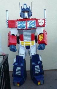 Transformer Optimus Prime Costume