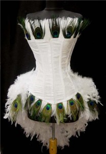 White Burlesque Costume