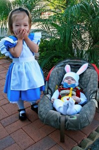 White Rabbit Baby Costume