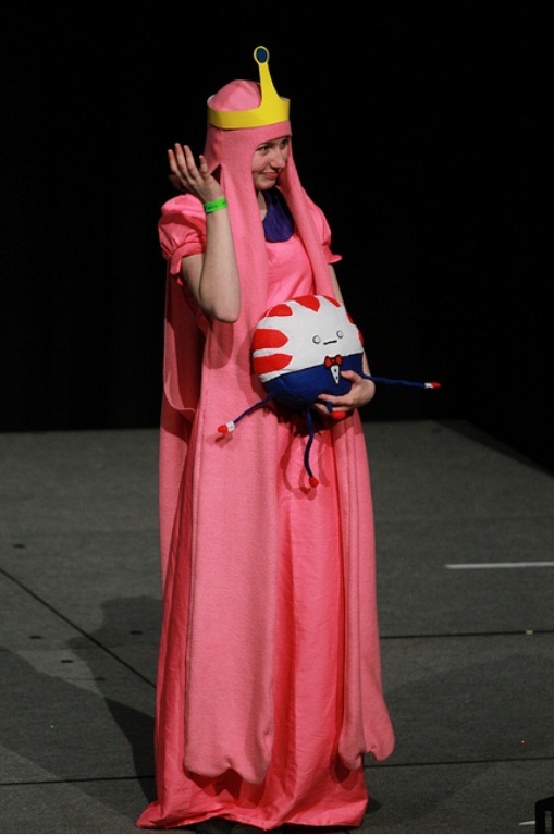 Adult Princess Bubblegum Costume.