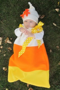 Baby Candy Corn Costume