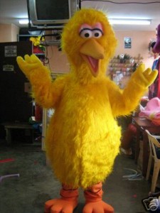 Big Bird Mascot Costume