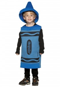 Blue Crayon Costume