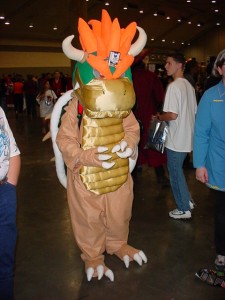 Bowser Mascot Costume