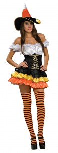 Candy Corn Witch Costume