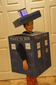 Homemade Tardis Costume