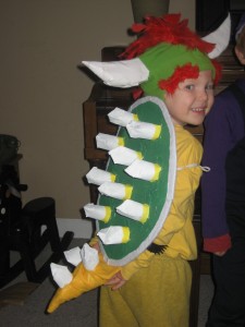 Kids Bowser Costume