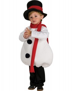 Kids Snowman Costume