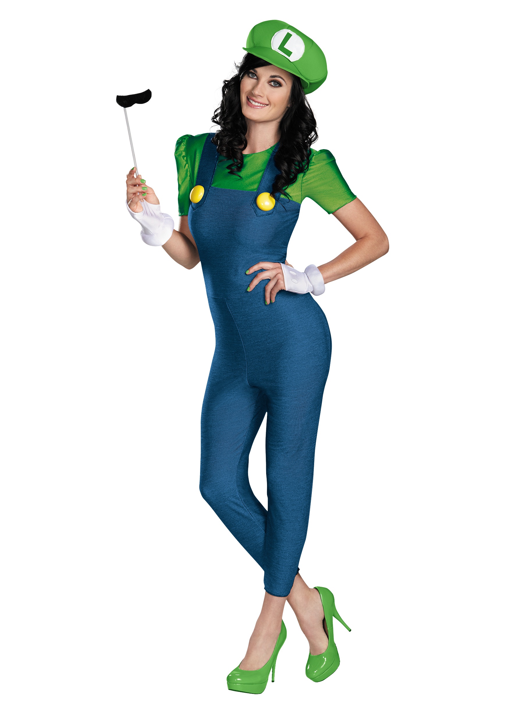 Luigi Costume for Women.