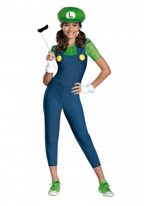 Luigi Girl Costume