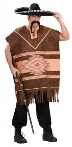 Mexican Poncho Costume