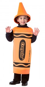 Orange Crayon Costume