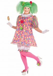 Plus Size Clown Costume