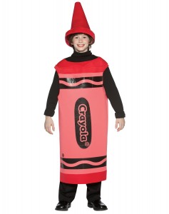 Red Crayon Costume