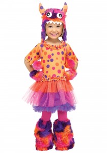 Toddler Girl Monster Costume